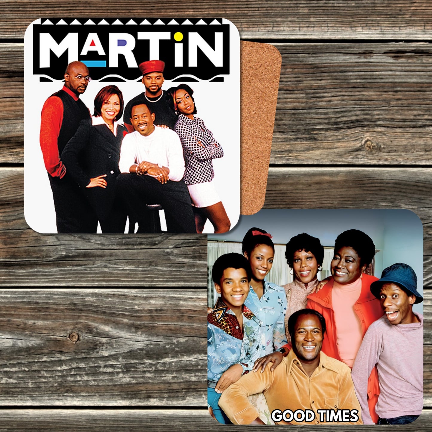 BLACK TV SITCOM COASTERS