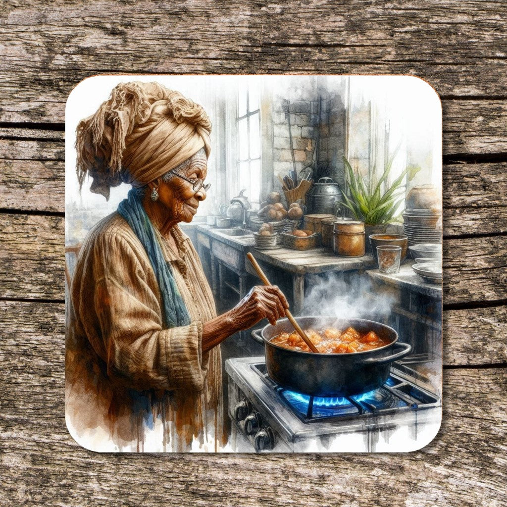 GRANDMA'S HAND COOKING COASTERS