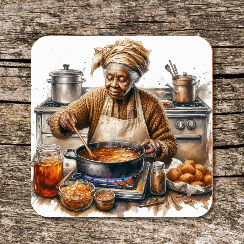 GRANDMA'S HAND COOKING COASTERS