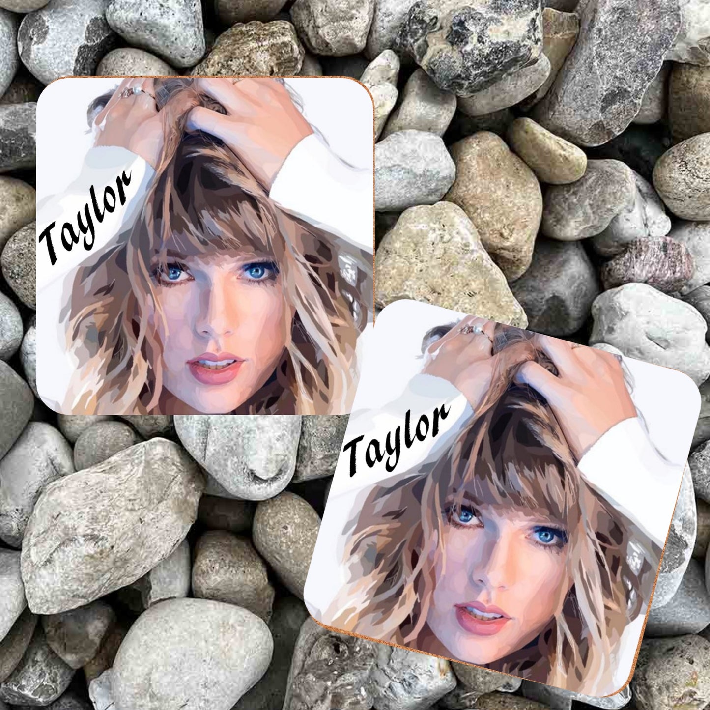 TAYLOR SWIFT WATERCOLOR COASTER